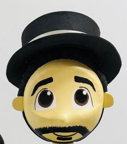 Personalized Birthday Musician Keepsake Gift for Him – Custom Guitar Singer Figurine