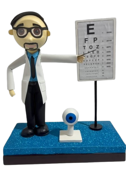 Personalized Eye Doctor Keepsake Gift for Men — Celebrate His Career