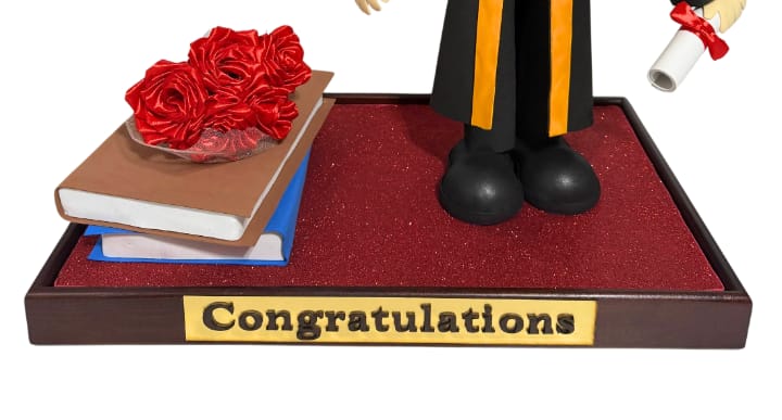 Personalized Graduation Keepsake Gift for Him — Celebrate His Success